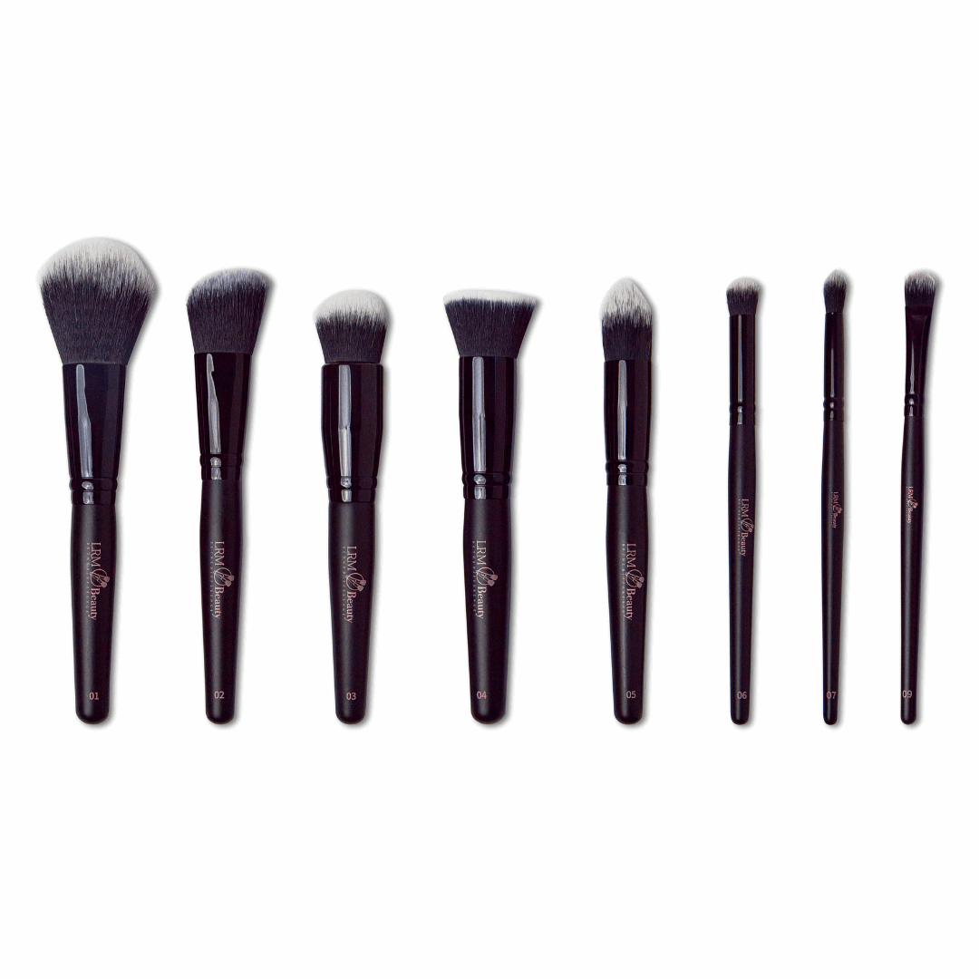 LRM Beauty 15 piece Professional Make Up Brush Set